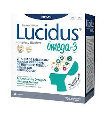 LUCIDUS OMEGA 3 - 30 AMPOLAS + 30 CAPSULAS - Farmodietica